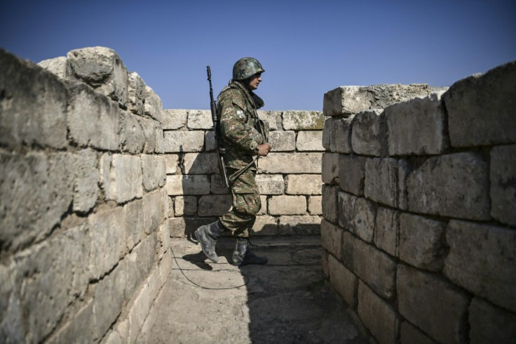 The trench was built just after the conflict broke out in the early 1990s