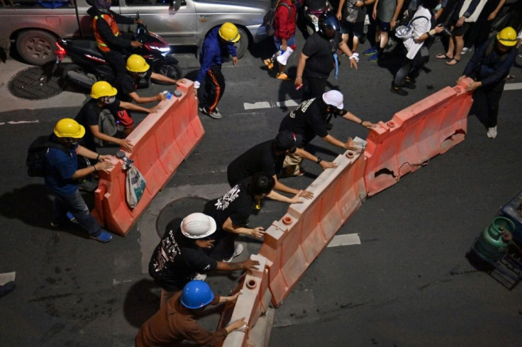 Images from Bangkok over the weekend of activists in hard hats, goggles and gas masks facing off against the police were strongly reminiscent of the methods used last year by Hong Kong protesters