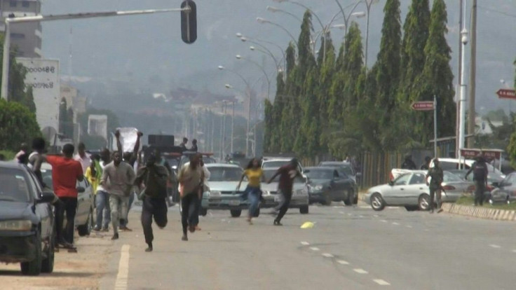 Nigerian police disperse protest with tear gas in Abuja