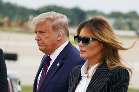President Trump was hoping to have his wife Melania by his side at a Pennsylvania campaign event, but the first lady opted not to travel, citing a "lingering cough" that remains since her bout with the novel coronavirus