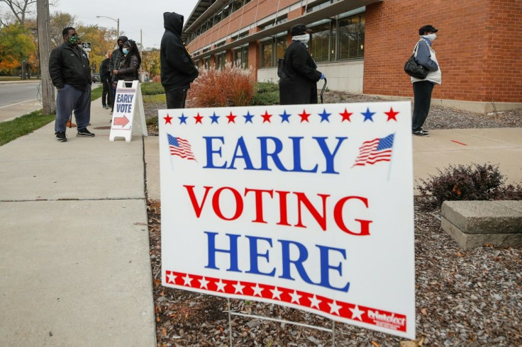 More than 40 million Americans have cast their ballots early in the presidential election, according to the US Elections Project