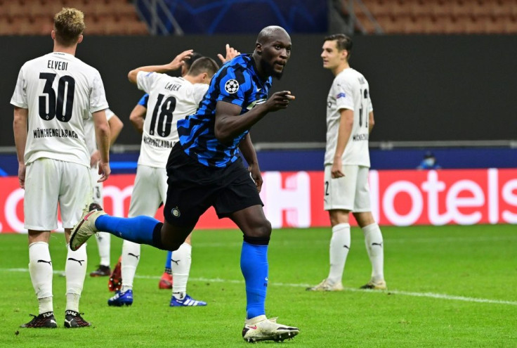 Romelu Lukaku's brace allowed Inter Milan to snatch a 2-2 draw with Borussia Moenchengladbach at San Siro