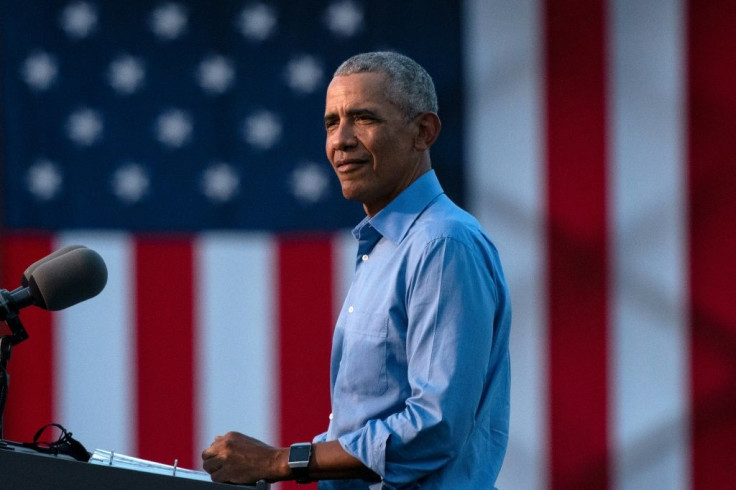 Former US president Barack Obama told Democratic voters not to be complacant despite favorable polls for Joe Biden