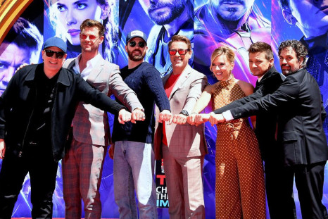 The cast of "Avengers"