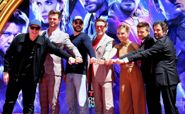 The cast of "Avengers"