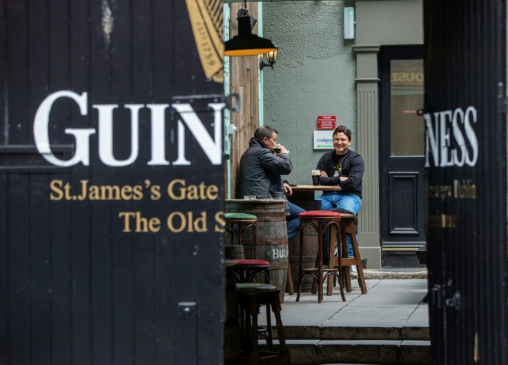 Dublin was muted on Thursday, as Ireland return to a lockdown to fight a coronavirus second wave