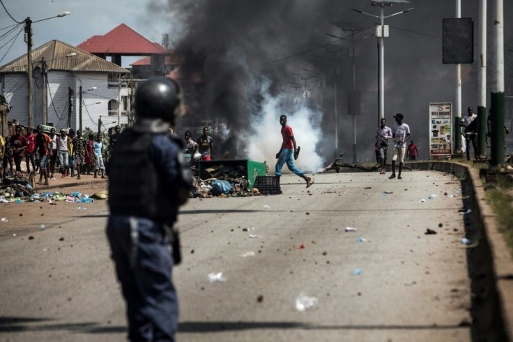 Cities across Guinea have been plagued by violence that has left around 10 people dead since Monday