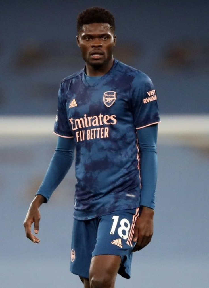 Arsenal's Ghanaian midfielder Thomas Partey