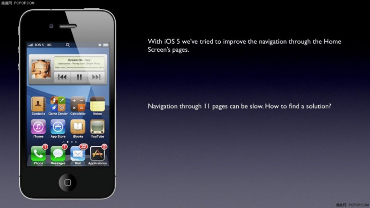 The leaked Apple iOS 5 interface shows flexible design, iPhone 5 may go this way [PICTURES]