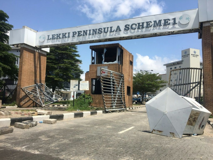 The shooting took place at the Lekki toll gate