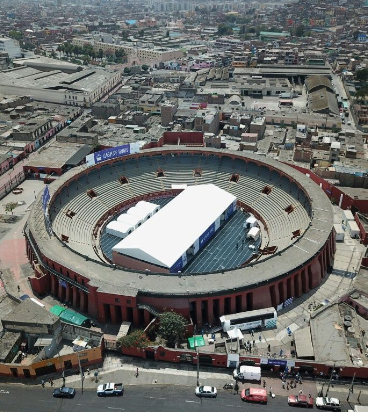 Built in 1766, the Acho Bullring, currently being used as accommodation for pensioners affected by coronavirus, is the oldest in the Americas