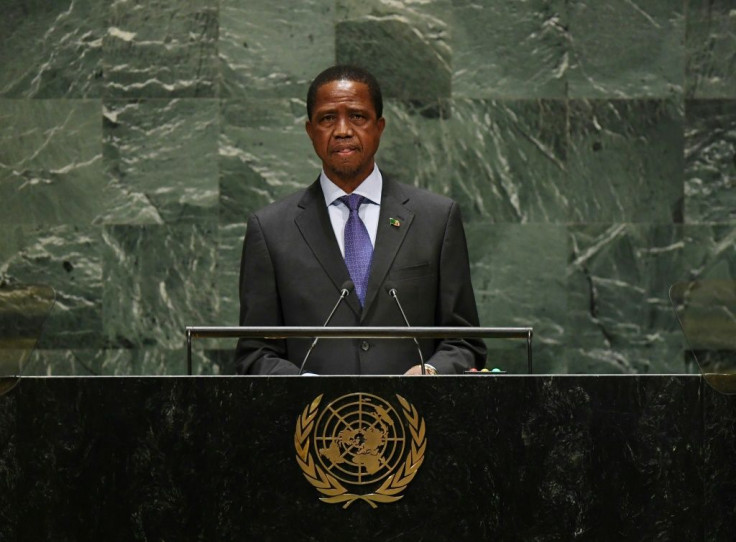 Edgar Chagwa Lungu has been president of Zambia since 2015