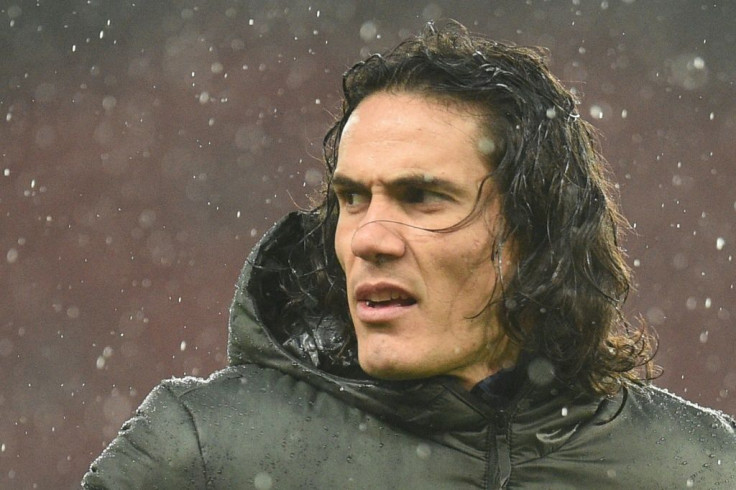 Edinson Cavani made his debut for Manchester United against Chelsea