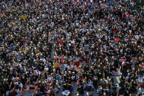 Protesters regard Prayut's hold on power as illegitimate