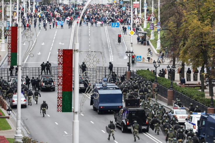 Opposition demonstrations have been taking place in Belarus since a disputed August electon