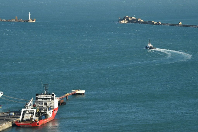 British soldiers boarded a tanker in the English Channel (pictured February 2019), off the Isle of Wight, after an alert was raised for the welfare of the ship's crew