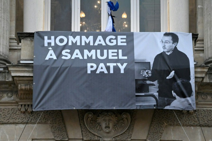 French teacher Samuel Paty was beheaded for showing cartoons of the Prophet Mohamed in his civics class