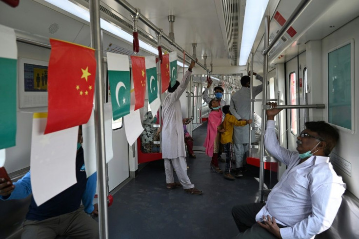 The Orange Line project was backed by China