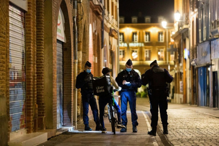 France has introduced a night-time curfew over much of its territory