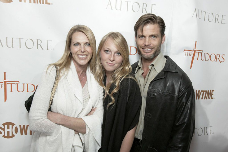 Catherine Oxenberg, India Oxenberg and Casper Van Dien