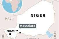 Map of Niger, locating Massalata