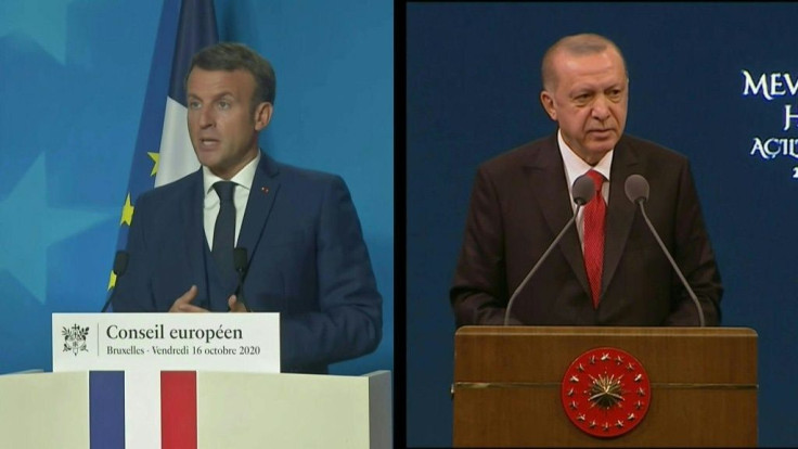 Standoff between Turkey's Erdogan and France's Macron intensifies