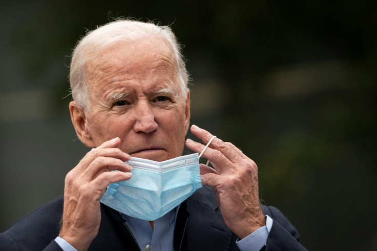 Democratic candidate Joe Biden was campaigning in Georgia as the US election campaign entered its final week