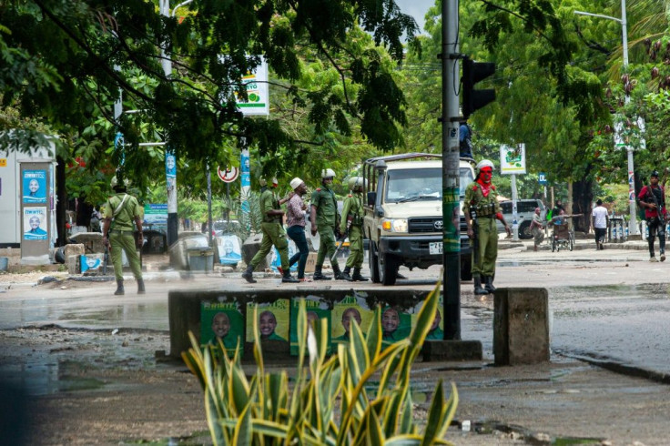 Tanzanian Security Forces arrest two people in Stone Town, Zanzibar