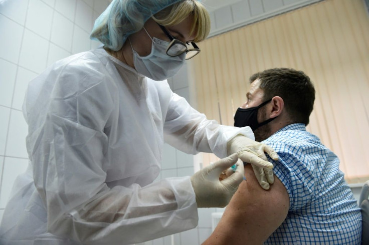 Russia's vaccine was still undergoing trials after its accelerated approval in the country