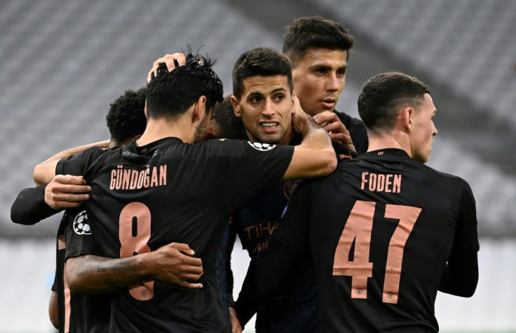 Manchester City outclassed Marseille, winning 3-0 in France