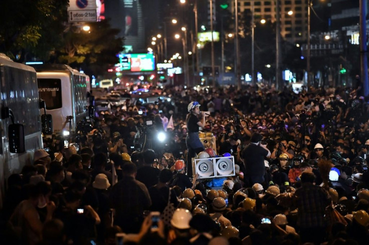 Massive pro-democracy rallies have rocked the Thai capital for months
