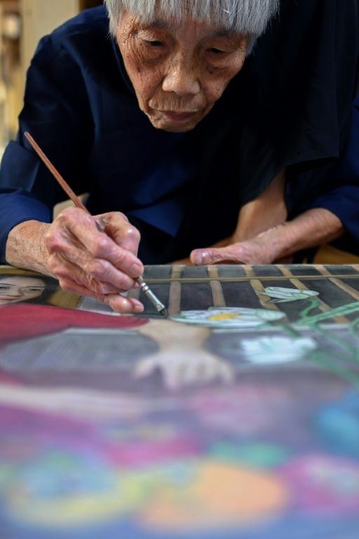 "Some may like my paintings, some not -- I really don't care," Bich said