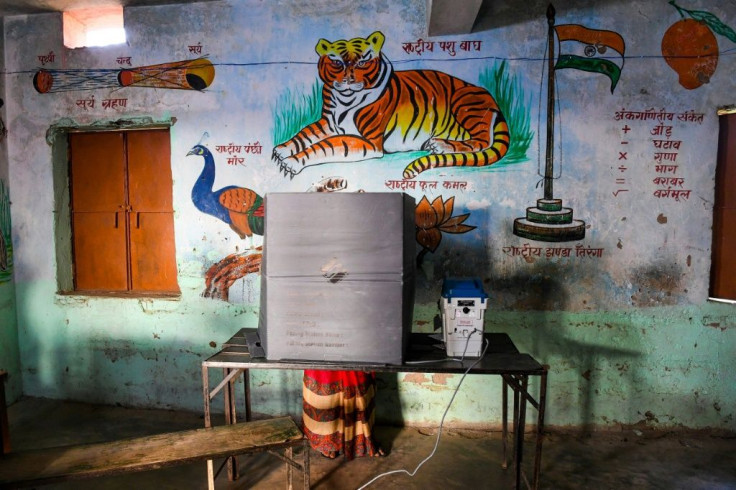 The election comes as India, the world's second most-infected nation, records between 40,000 and 50,000 new virus cases each day