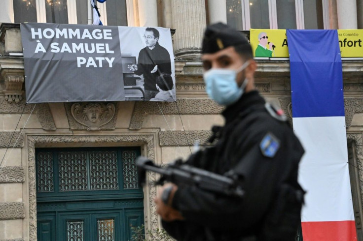 Teacher Samuel Paty, who showed Charlie Hebdo cartoons of Mohammed during a class on free speech, has been lionised since his beheading by a suspected Islamist attacker