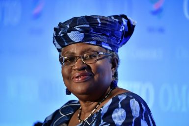 Wednesday's decision by key WTO ambassadors marks an important step paving the way for Nigeria's Okonjo-Iweala to become the first woman and the first African to head the organisationNigerian former Foreign and Finance Minister Ngozi Okonjo-Iweala smile