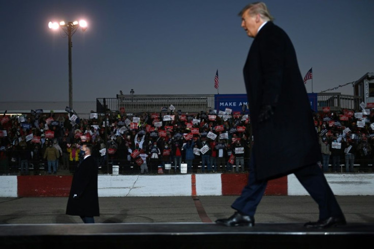 US President Donald Trump is on a dramatically different campaign trail than his rival Joe Biden, one featuring massive rallies, scattered mask wearing and almost no social distancing