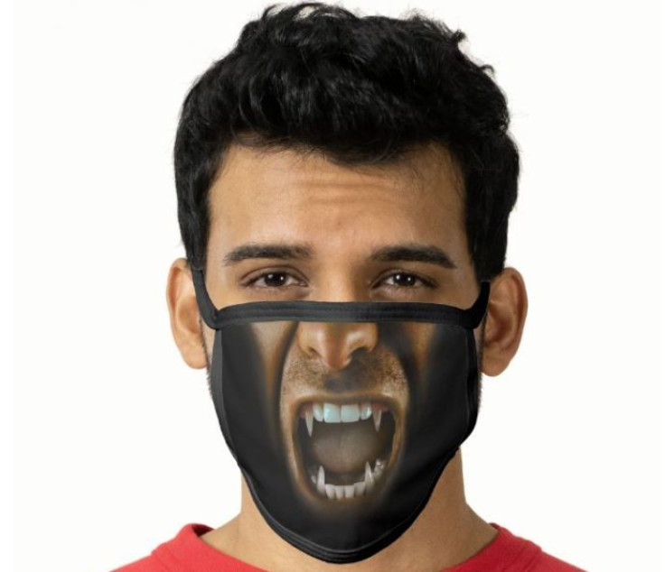 Dracula face mask
