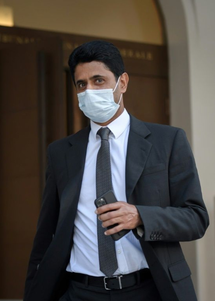Nasser Al-Khelaifi's lawyers claim the charges against their client are 'clearly artificial'
