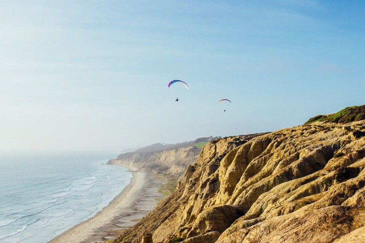 parasailing