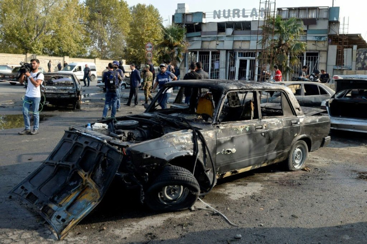 Karabakh's main city Stepanakert has been hit by increased artillery fire in recent days