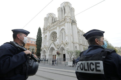 The knife attack took place inside the Basilica of Notre-Dame in the southeastern French city of Nice