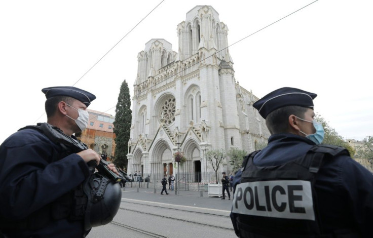 The knife attack took place inside the Basilica of Notre-Dame in the southeastern French city of Nice