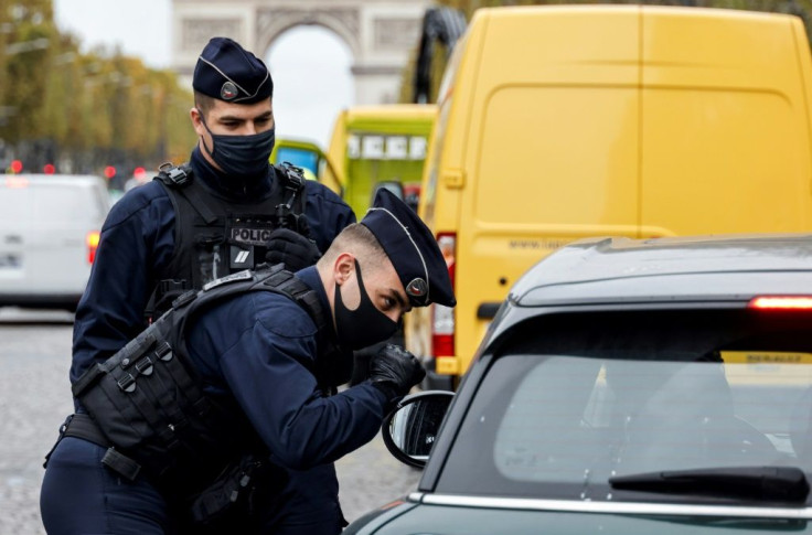 Police checks are a fact of life for anyone leaving their home in France for at least the next month