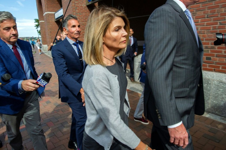 Actress Lori Loughlin and husband Mossimo Giannulli were sentenced by a federal judge in August