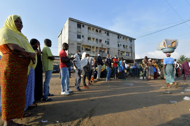 A former IMF official in power since 2010, Ouattara is seeking a third term though the opposition has called for a boycott