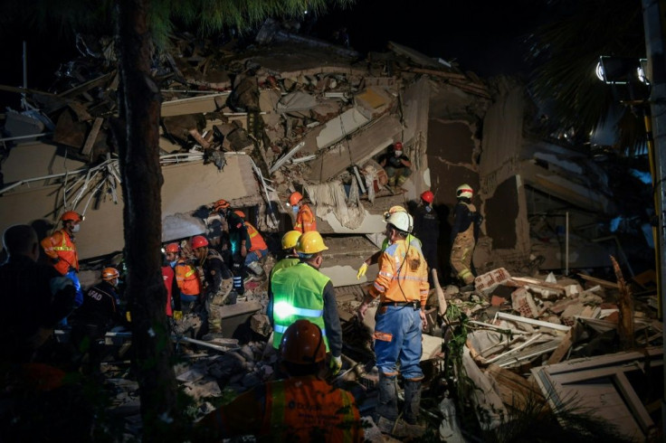 The tremor of the earthquake was felt as far away as Athens and Istanbul
