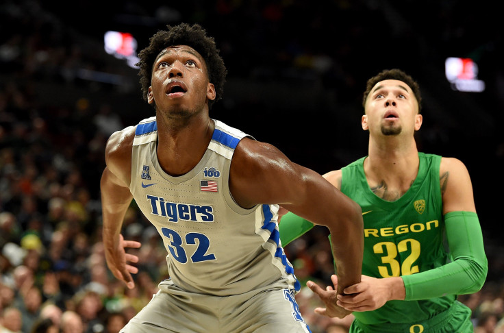 James Wiseman #32 of the Memphis Tigers