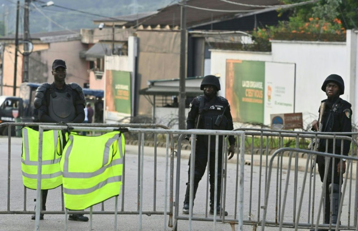 Abidjan was quiet on Sunday and there were no immediate reports of protests