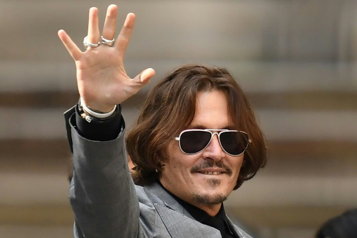US actor Johnny Depp