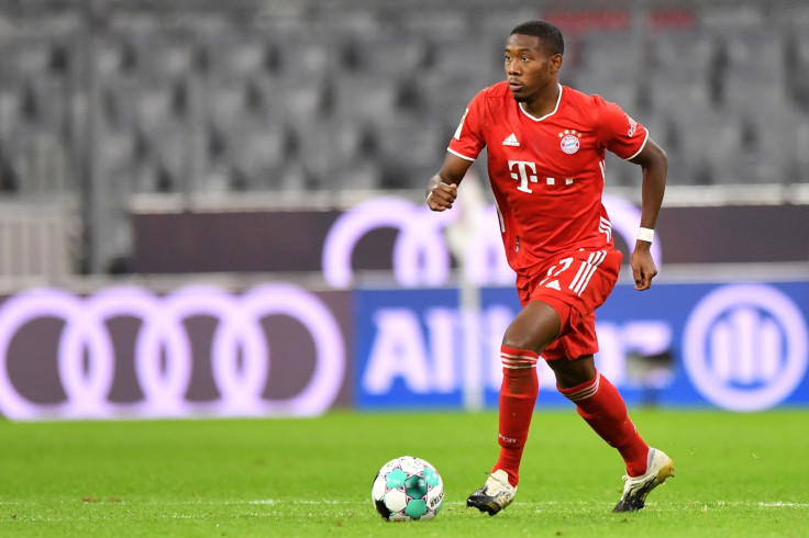 David Alaba of Bayern Muenchen